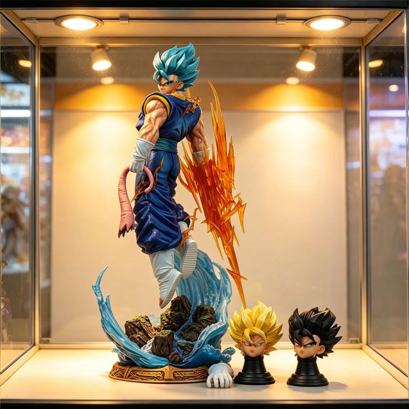 Dragon Ball Vegito Super Saiyan PVC Statue Desktop Ornament - Image 1