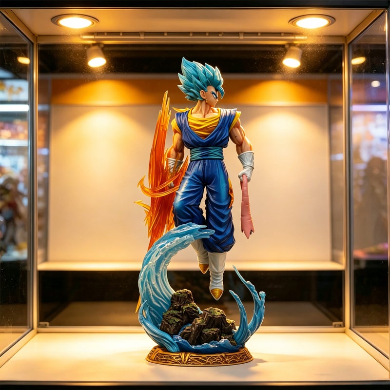 Dragon Ball Vegito Super Saiyan PVC Statue Desktop Ornament - Image 3