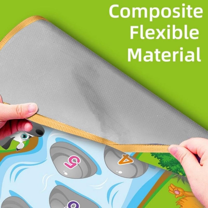 Animal Musical Mat for Kids, Baby Early Learning Educational Toys, Montessori Sensory Musical Dance Mat, Touch Play Floor Keyboard Pad, Gifts for Kids 18+ Months (80*50cm) - Image 5