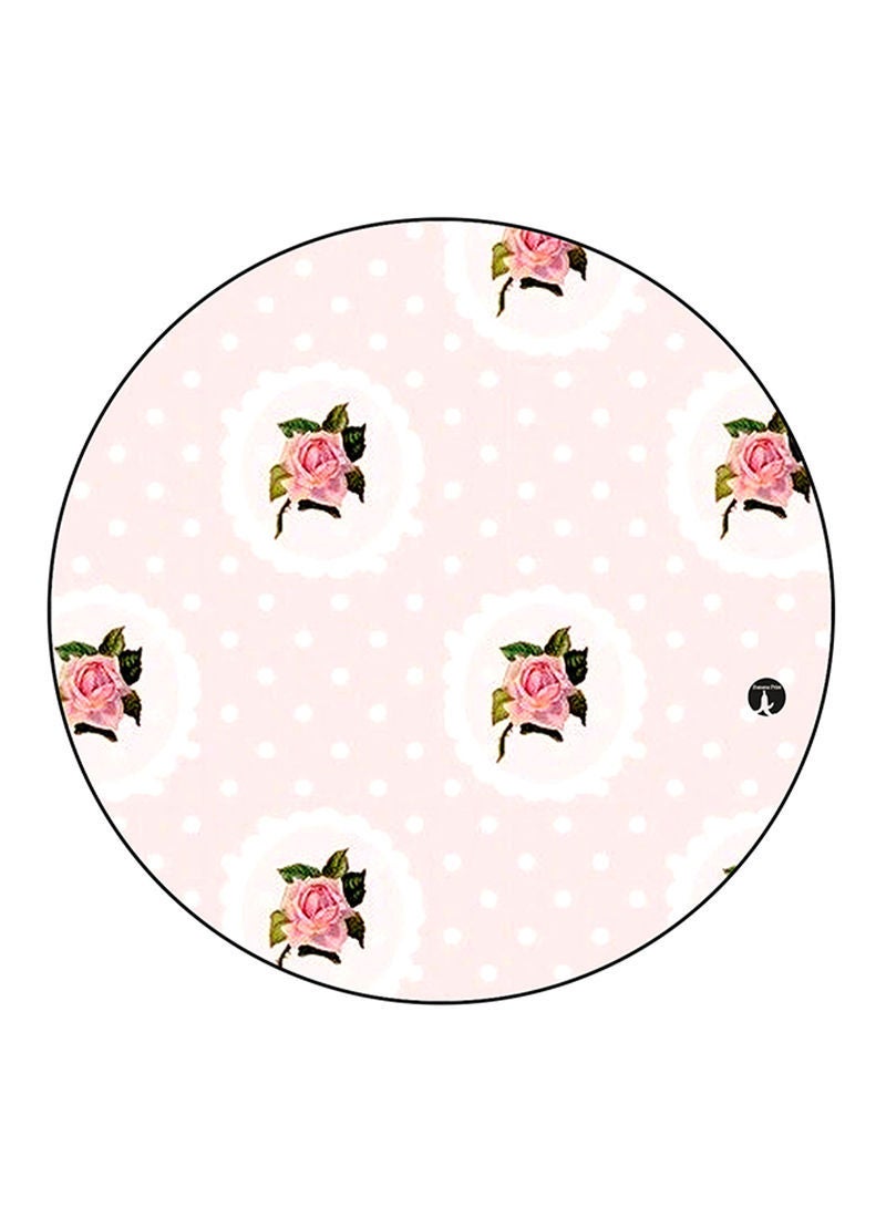 RKN Flowers Printed Mouse Pad  Multicolour