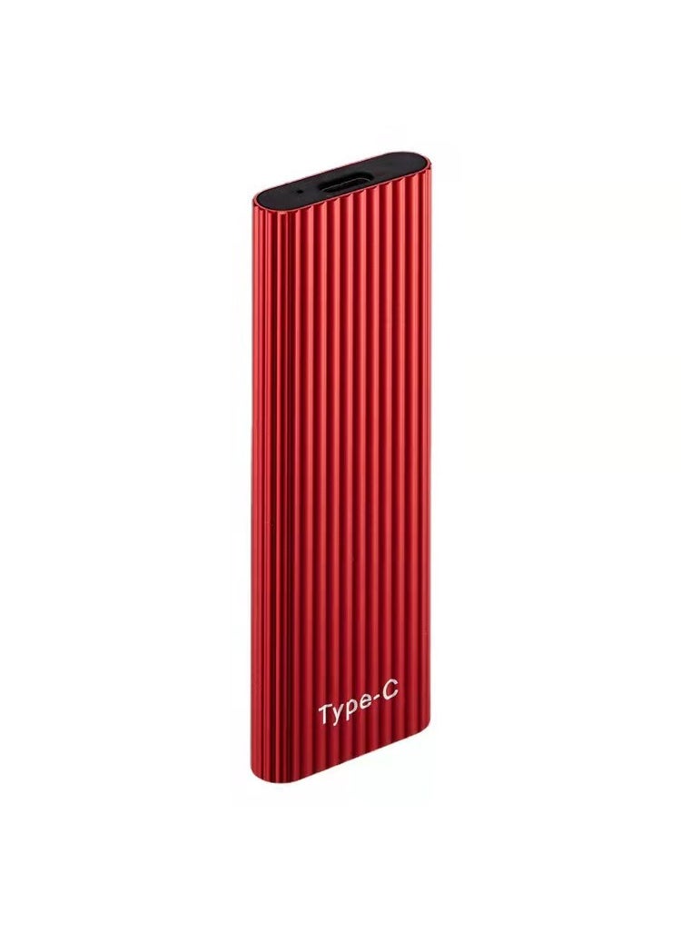 1TB-2TB SSD Mobile Hard Drive M2 Wholesale Striped Red 