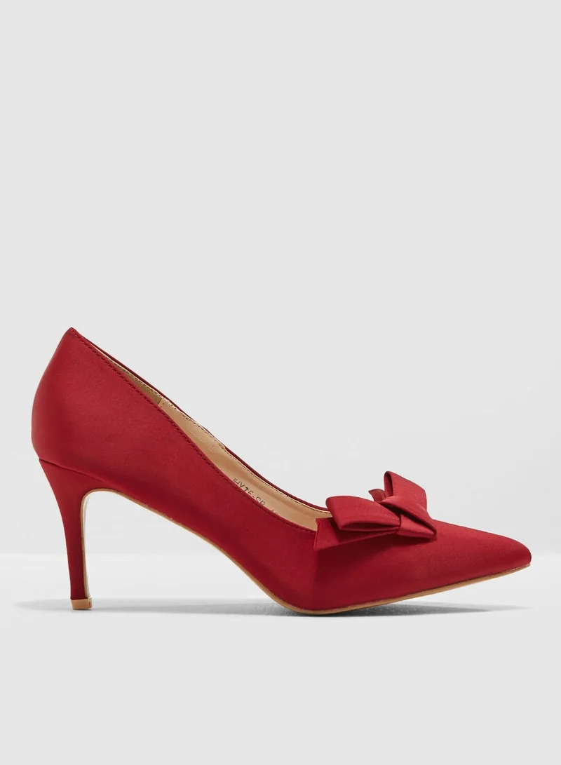 Coco Saddie Bow Pumps