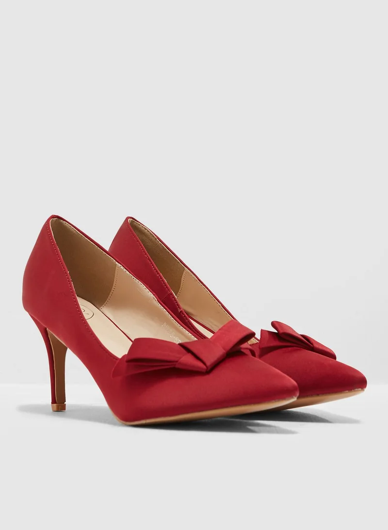 Coco Saddie Bow Pumps
