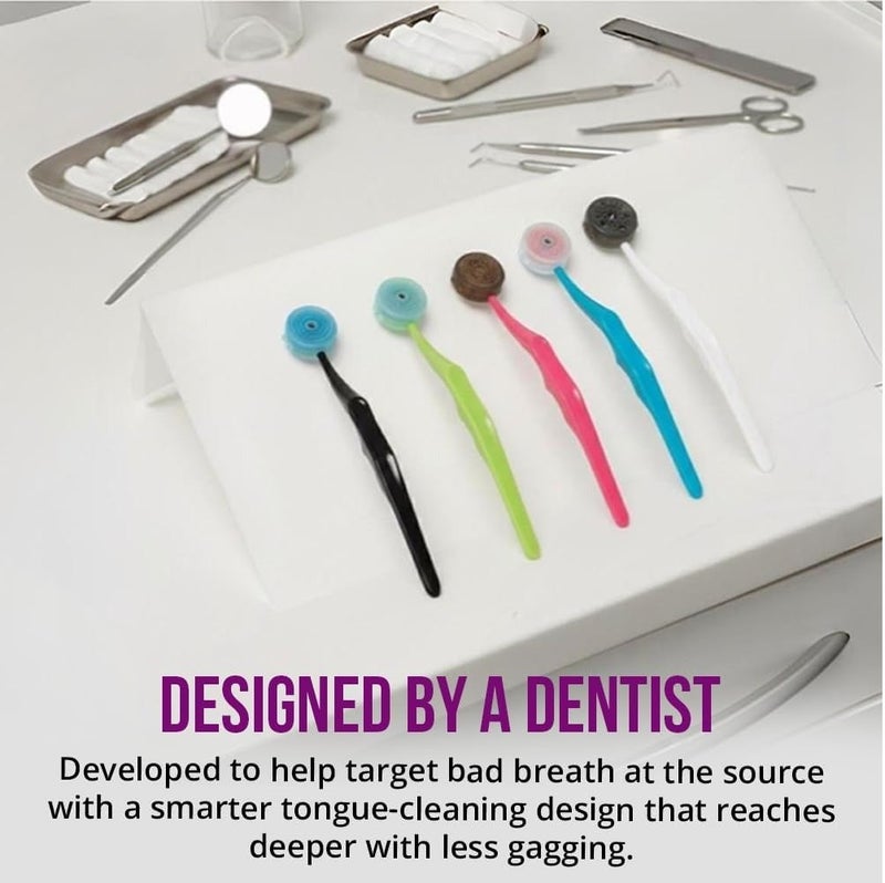 Tung Tongue Cleaning Brush multi colour - Image 5
