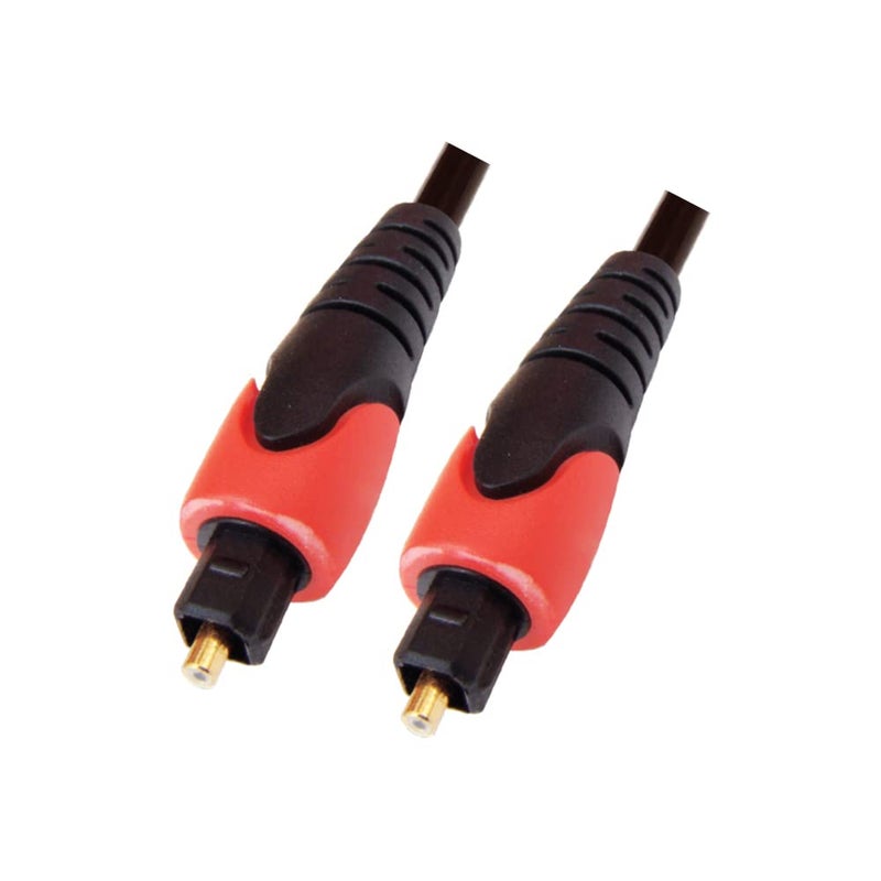 TOSLINK TO TOSLINK FIBER OPTIC AUDIO CABLE (15 MTR)