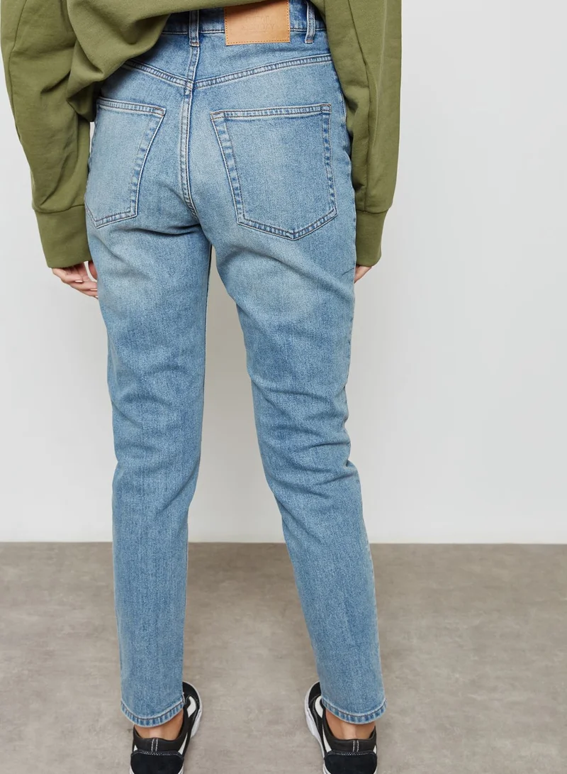 Cheap Monday Donna High Waist Skinny Jeans