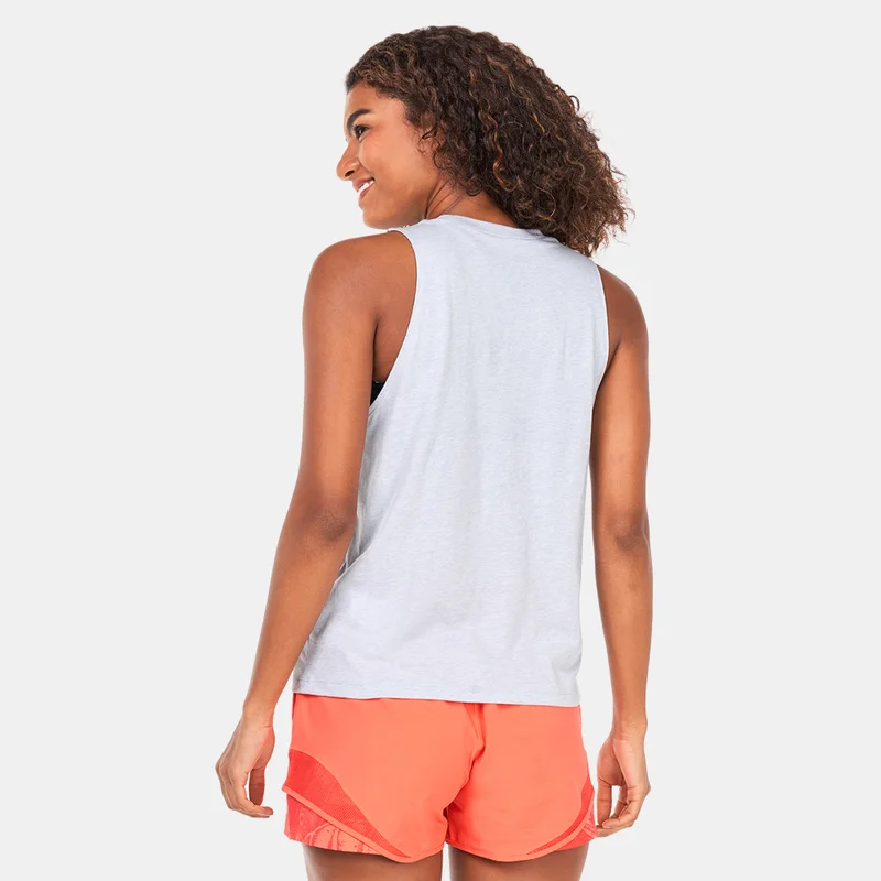 UNDER ARMOUR Grey Women's Sportstyle Tank Top for Women | Best Price UAE