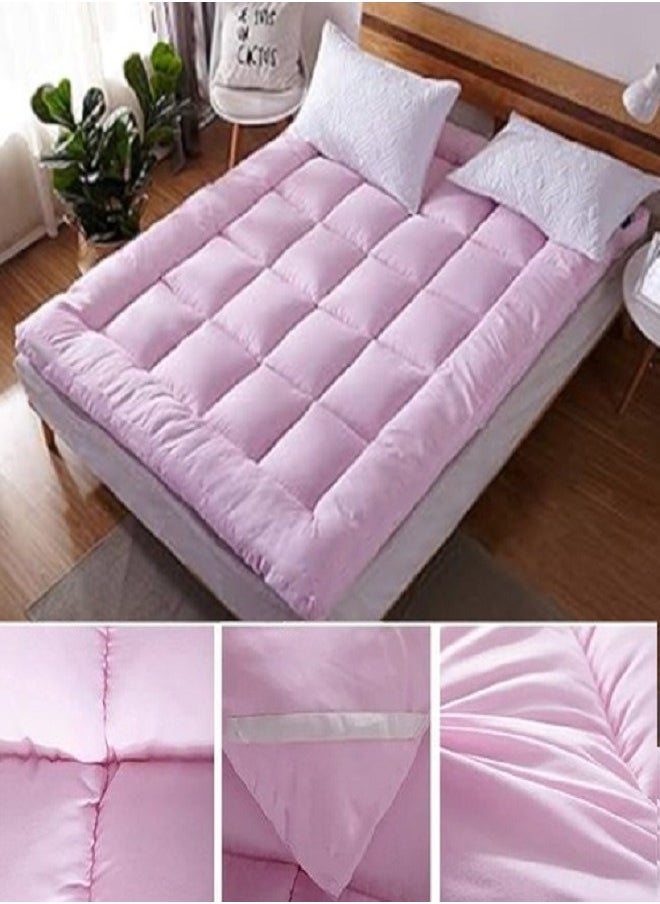 Tiba - Mattress topper Tiba, Pink, 100 * 195 cm - Image 1