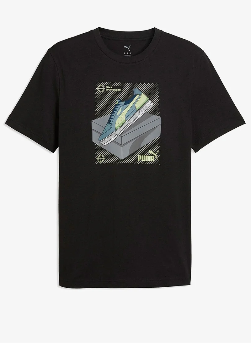 PUMA  Graphic Sneaker T-Shirt for Men | Best Price UAE