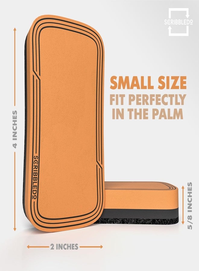 سكريبل دو ممحاة سكريبلدو المغناطيسية الجافة للسبورة البيضاء، عبوة من قطعتين، مقاس 2×4 بوصة، مناسبة للمعلمين، الفصول الدراسية، المكاتب، المنازل، والمدارس. - Image 4