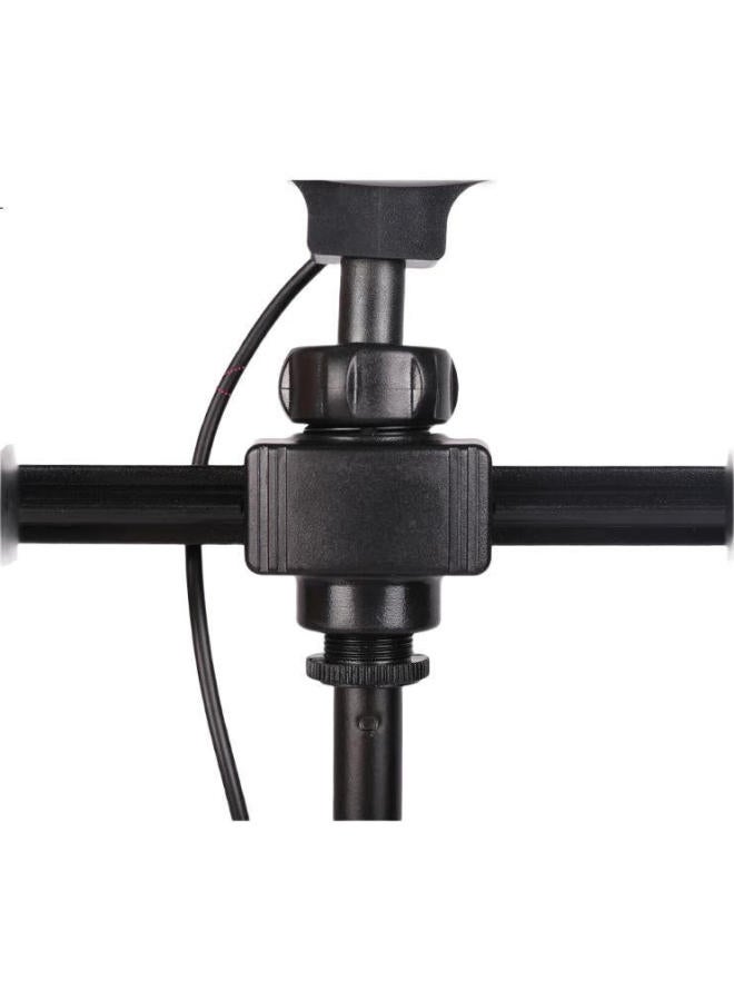 The Good Shepherd Good Shepherd Mobile Phone Stand, Desktop Beauty Fill Light, Dual Camera Positions, Douyin Host Internet Celebrity Equipment Set, Overhead Shooting, Video Recording, Online Course, Food Short Video, Multifunctional Selfie Gadget - Image 3
