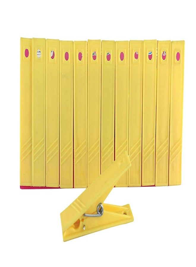 Sinco Megha Premium Cloth Clips Pegs Large Multicolor - Pack of 4 (48 Pieces) - Image 4