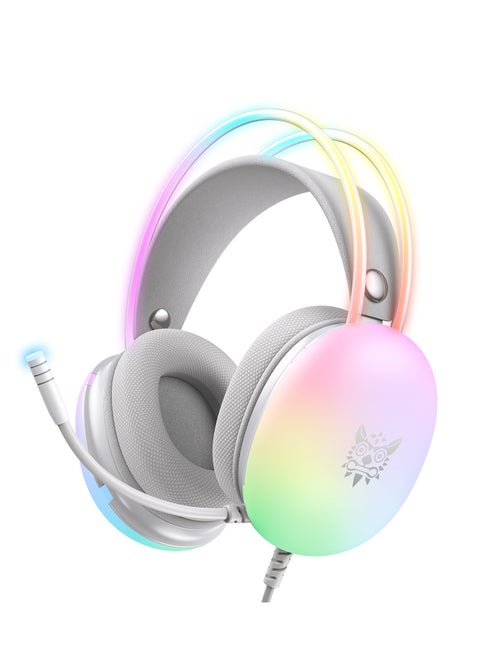 X25 Gaming Headset Over-Ear Gaming Wired Headphones with Mic for PS4/PS5/XOne/XSeries/NSwitch/PC