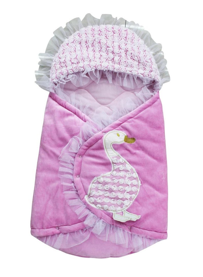 AGD Newborn Knitted Swaddle Adjustable Infant Wrap Blanket Sleeping Bag 