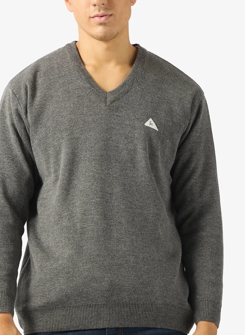 Robert Wood  Casual V Neck Pullover Sweater for Men | Best Price UAE