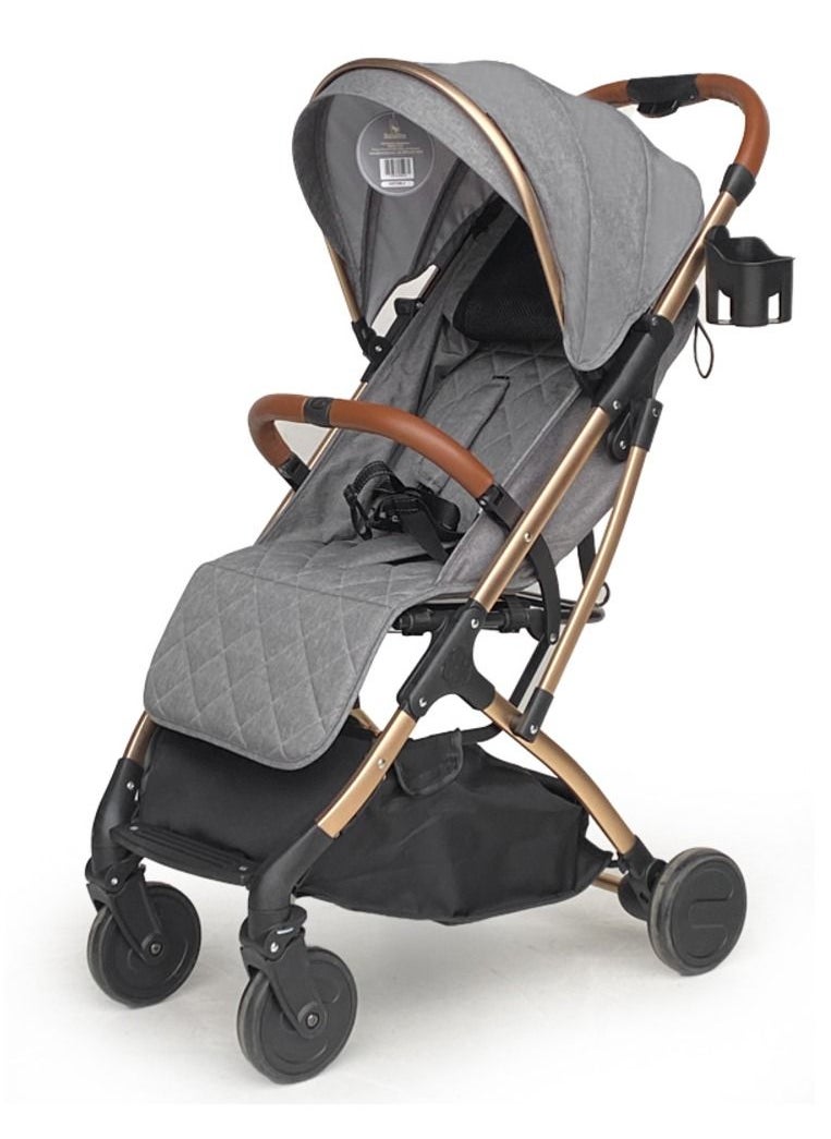 Bebesitos - Chic Travel Baby Stroller Light Aluminum Frame One Second Folding With Hand Trolley Ideal For Airplane Cabin - Image 1