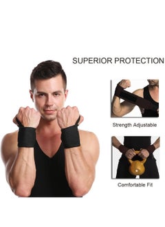 Weightlifting Wrist Wraps Professional Quality Wrist Support with Heavy Duty Thumb Loop - Best Wrap for Powerlifting Competition, Strength Training, Bodybuilding - pzsku/ZD7CDB267F18A8D5788A9Z/45/_/1730479377/5686ae26-8a69-4394-96da-9b790cde219f