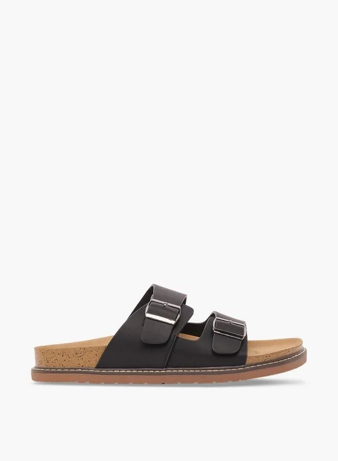 لو كونفورت Men Buckle Strap Comfort Sandals
