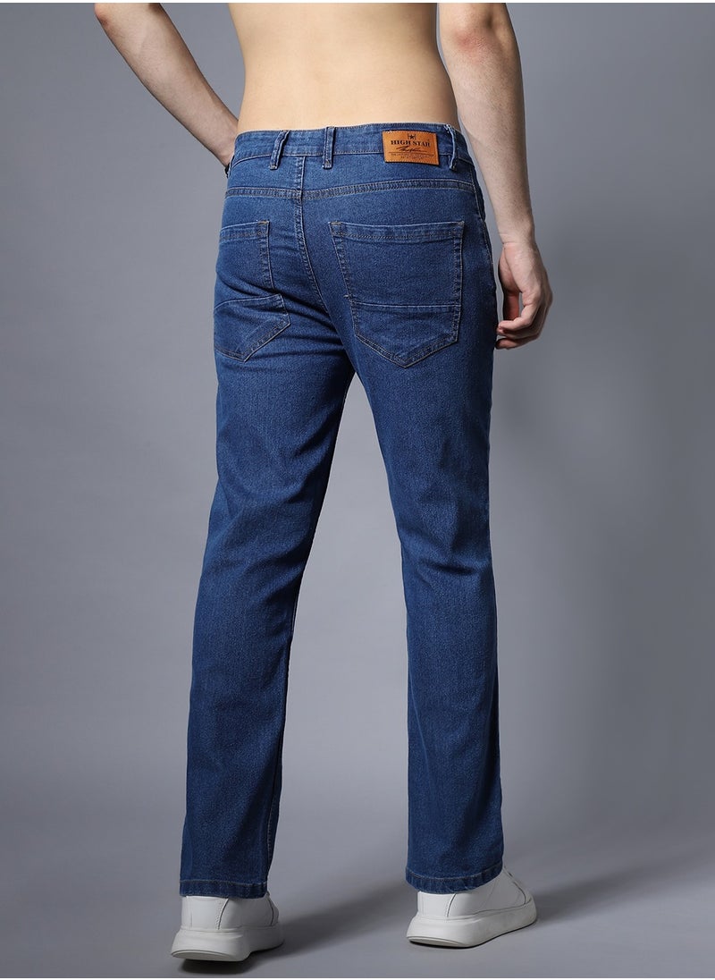 HIGH STAR - Bootcut Heavy Fade Acid Wash Jeans for Men - Image 1