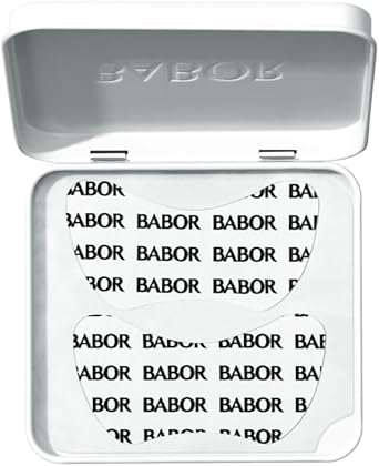 Babor باتشات سيروم العين الفوري من BABOR للترطيب المكثف والانتعاش لمنطقة العين سيروم العين ووسادات العين القابلة لإعادة الاستخدام 15 مل سيروم 2 وسادات عين - Image 1