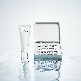 Babor باتشات سيروم العين الفوري من BABOR للترطيب المكثف والانتعاش لمنطقة العين سيروم العين ووسادات العين القابلة لإعادة الاستخدام 15 مل سيروم 2 وسادات عين - Image 4