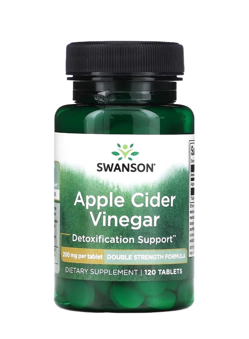 سوانسون خل التفاح 200 ملجم 120 قرص - Image 1