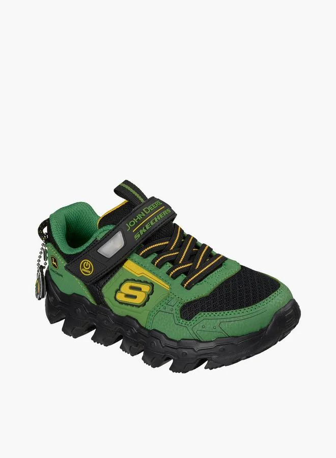 SKECHERS Boys Mega-Flex Lite Hook & Loop Sneakers