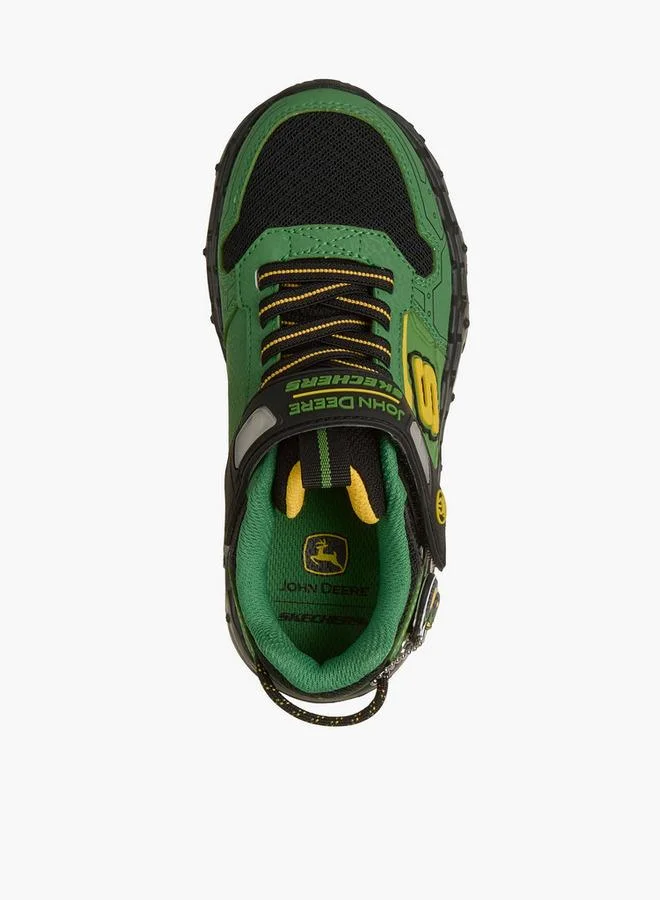 SKECHERS Boys Mega-Flex Lite Hook & Loop Sneakers