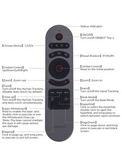 OBSBOT OBSBOT Tiny Smart Remote 2  - Image 3
