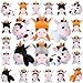 Aoriher 24 Pcs Mini Cow Stuffed Animal 315 Inch Farm Animals Standing Cow Keychain Christmas Appreciation Gift Cute Stress Relief Stuffed for Employees Backpack Handbag - Image 2