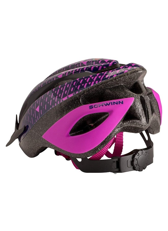 SCHWINN Schwinn Youth G Thrasher Triangle Helmet (Blue/Pink)  - Image 3