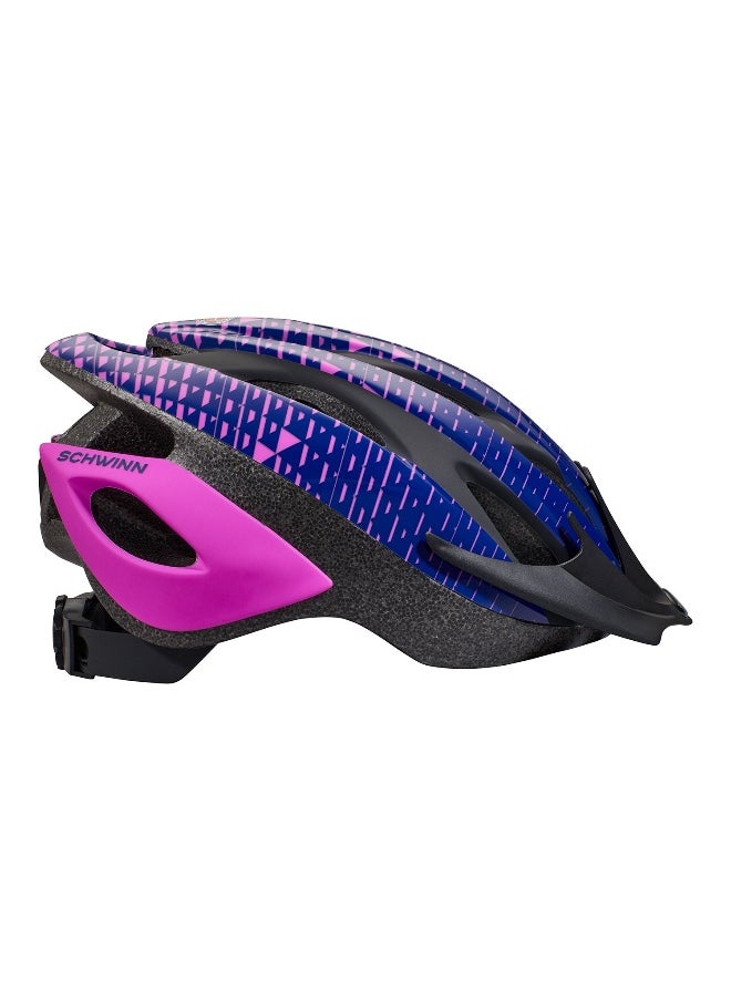 SCHWINN Schwinn Youth G Thrasher Triangle Helmet (Blue/Pink)  - Image 2