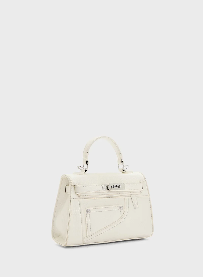 ELLA Satchel With Buckle