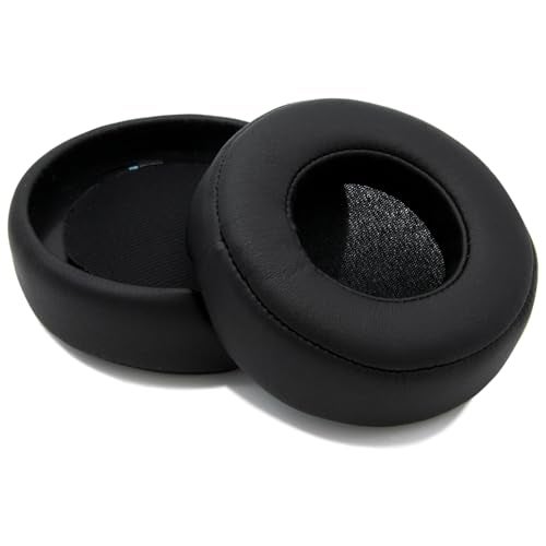 Mmobiel Replacement Earpads Compatible with Beats by Dr. Dre Pro Detox by MMOBIEL – Memory Foam & Protein PU Cushions – Soft Over-Ear Pads – Black - Image 1