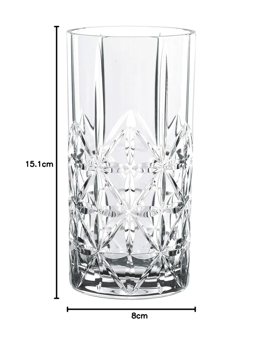 Nachtmann Nachtmann Cross LD Tumbler 376ml Set- 6  - Image 2
