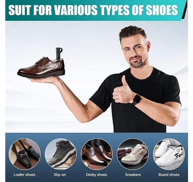B11 Plastic Shoe Trees Stretcher Shaper for Men's shoes - Image 3