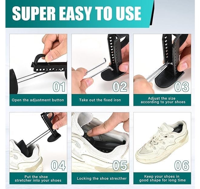 B11 Plastic Shoe Trees Stretcher Shaper for Men's shoes - Image 5