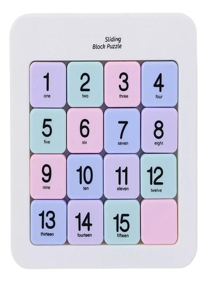 CUBIX3D Magnetic Number Slider Puzzle Game | 15 Tiles Brain Teaser Toy for Kids & Adults | Educational Board Puzzle | Travel-Friendly Mind Development Toy | Made in India - Image 1