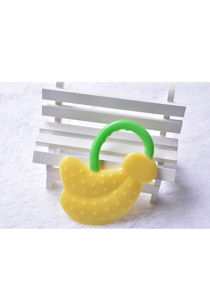 2pcs Non-toxic Fruit Shaped Soft And Comfortable Baby Silicone Teether Combo Silicone Fruit Shape Teether for Baby/Toddlers/Infants/Children - Image 4