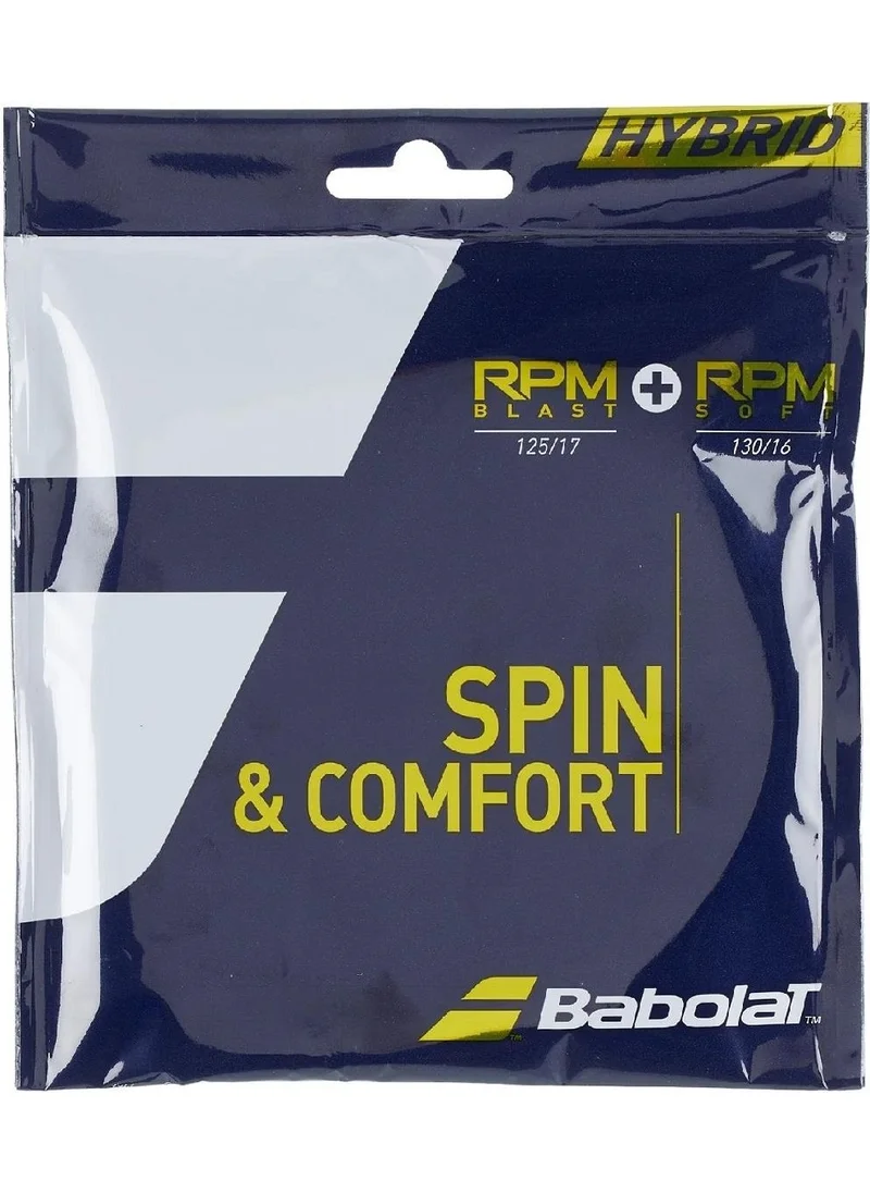 BabolaT Hybrid Rpm Blast 125 +Rpm Soft 130 Tennis Stringing Wire 12M