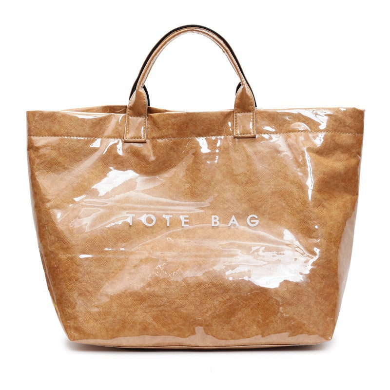 Fashion Vintage Tote Bag Women'S Commuting Large Capacity Texturous Portable Bucket Bag Shopping Bag - Image 1