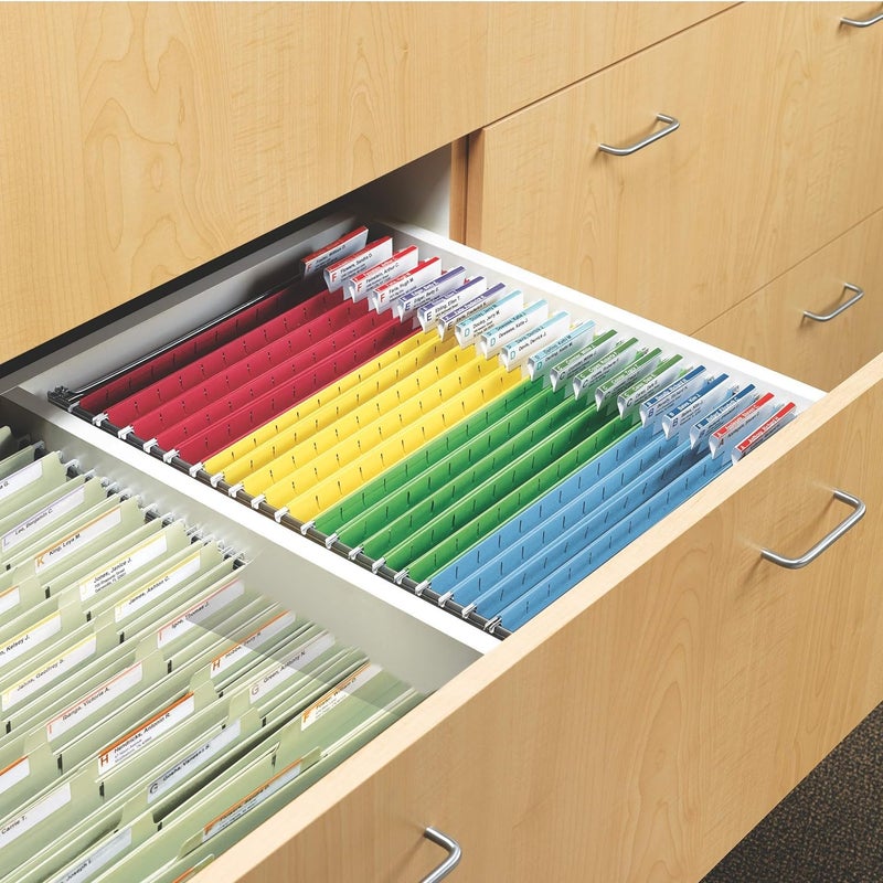 Smead Steel Hanging File Folder Frames, 2 Count, Gray, Adjustable Depth 23" to 27", Legal Size (64873) - Image 5