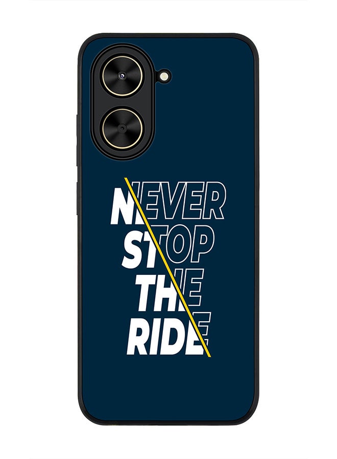 Stylizedd For Xiaomi Poco C71 / Redmi A5 4G Case,Slim fit Camera Protection, Shockproof Thin Phone cover  - Never stop the ride