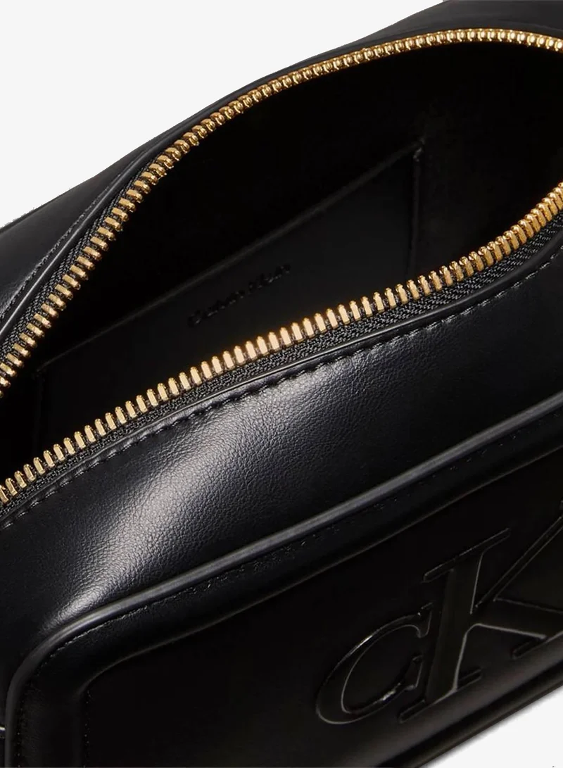 Calvin Klein Black Bold Monogram Camera Bag for Women | Best Price UAE