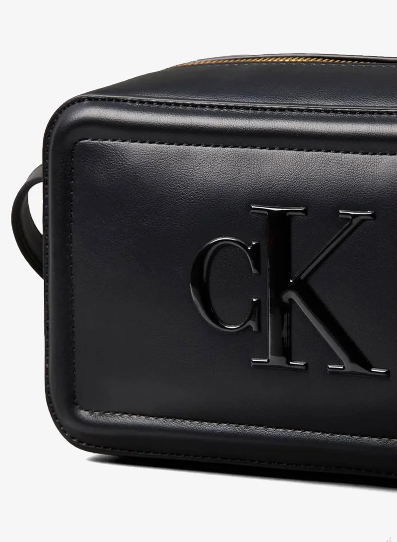 Calvin Klein Black Bold Monogram Camera Bag for Women | Best Price UAE