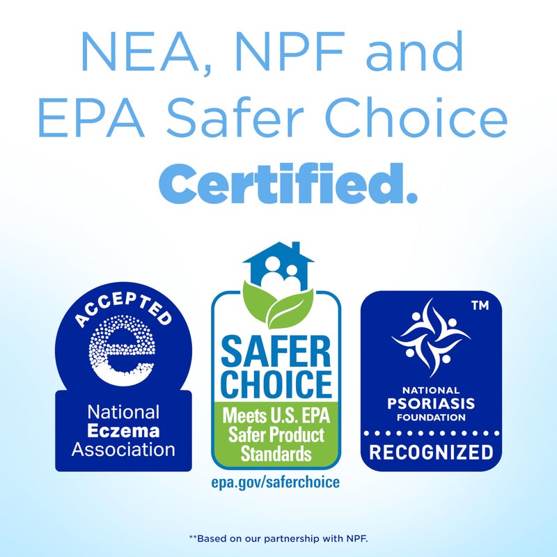 Tide Free & Gentle Liquid Laundry Detergent, 64 Loads, 84 fl oz, Tide Laundry Detergent, Clean Laundry Detergent - Image 5