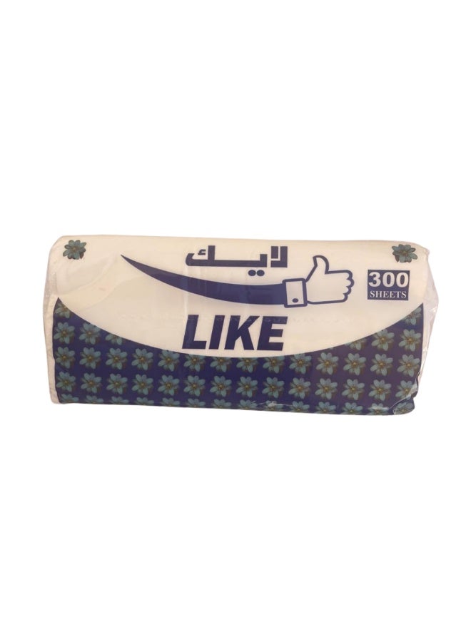 LIKE Facial tissues 300 single tissues 5 pieces - Image 1