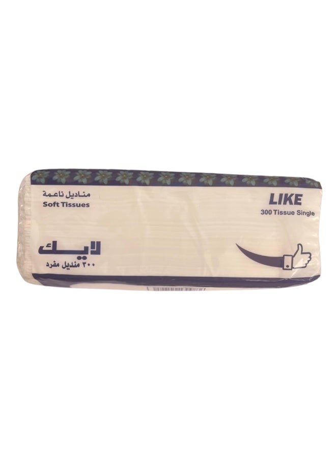 LIKE Facial tissues 300 single tissues 5 pieces - Image 2