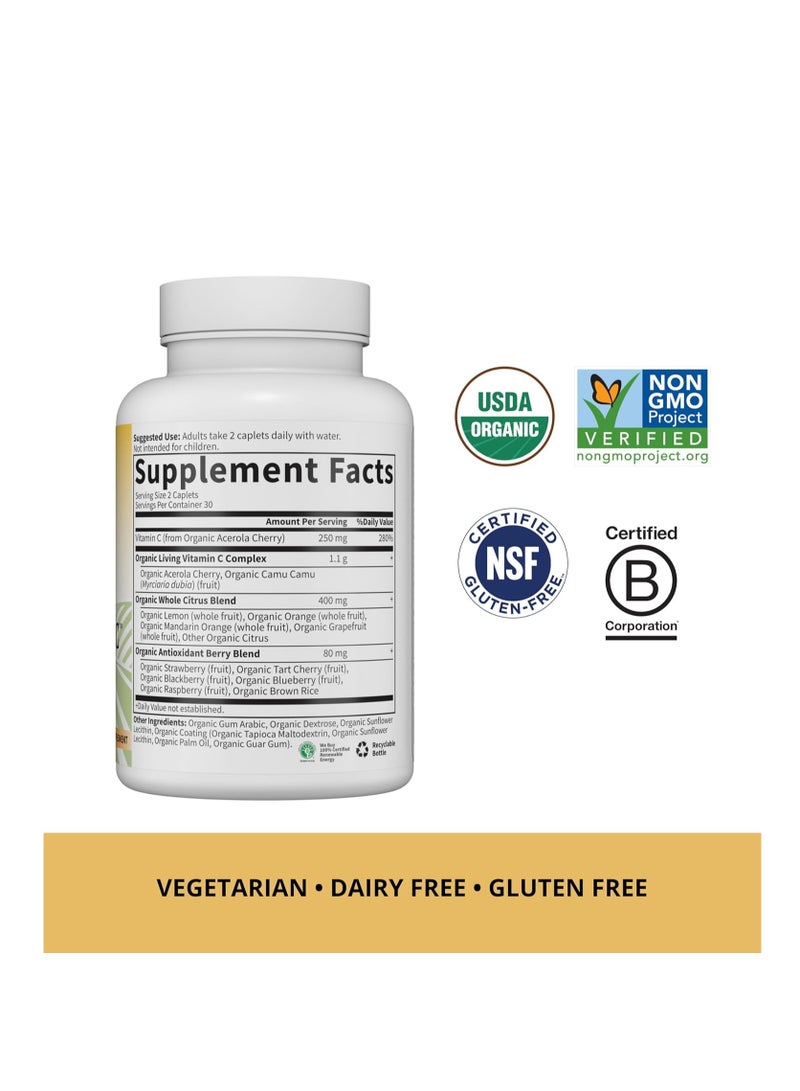 جاردن أوف لايف فيتامين سي الحي، 60 كبسولة نباتية - Image 2