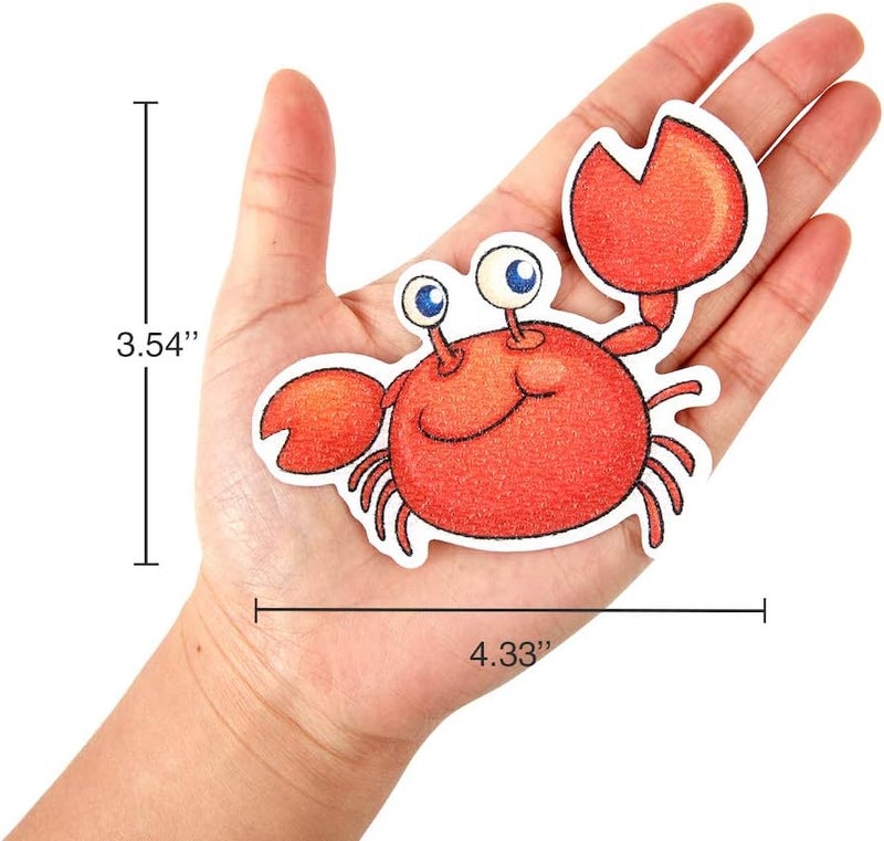 Secopad 20PCS Non Slip Bathtub Stickers, Large Sea Adhesive Kids Anti Slip Decal Threads for Shower and Bath Tub with Premium Scraper - Image 4